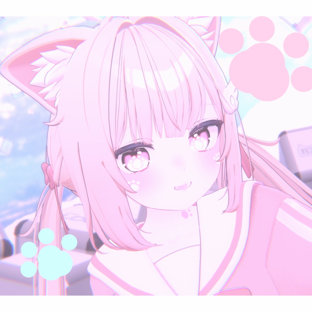 【無料】「『シフォン』-Chiffon-」NEKO EYE対応瞳テクスチャ