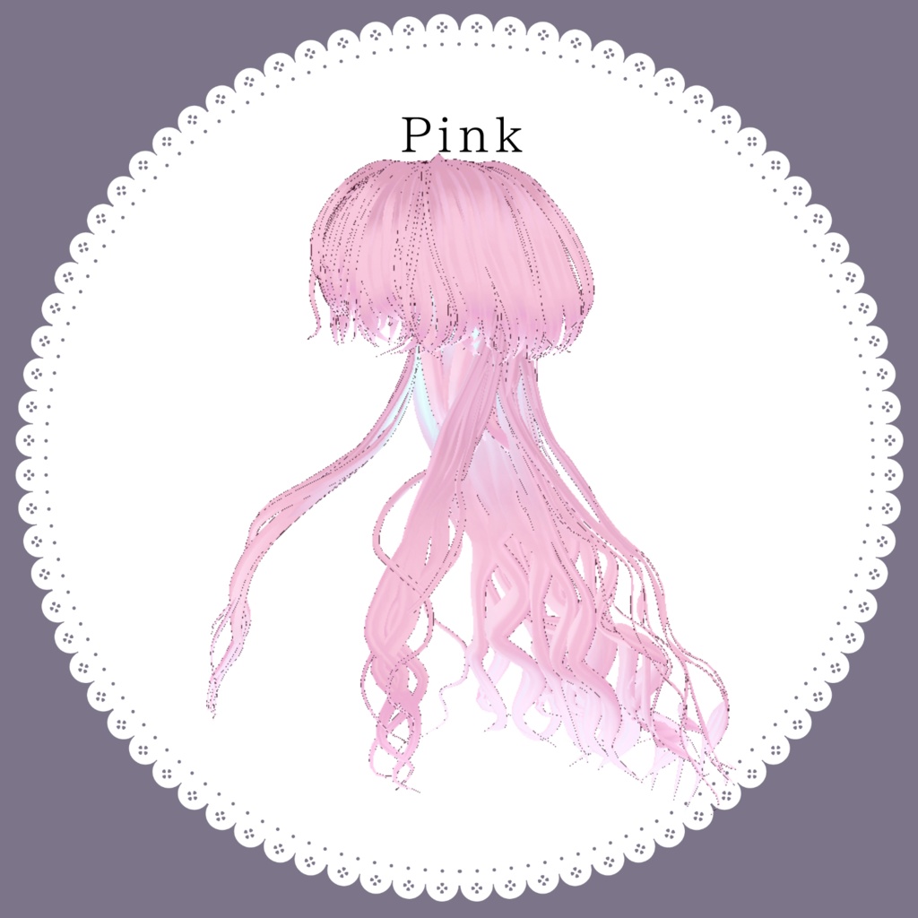 ロングウェーブウルフ【#Vroid】