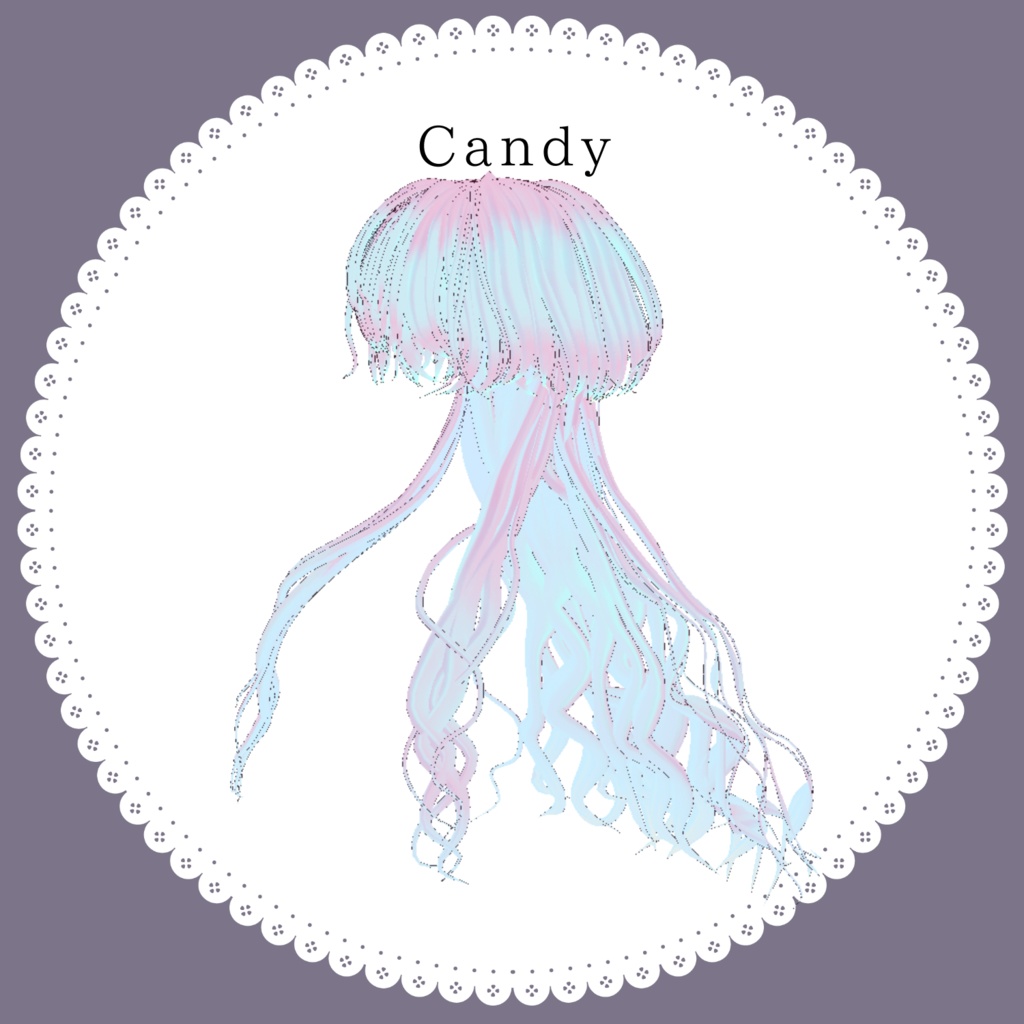 ロングウェーブウルフ【#Vroid】