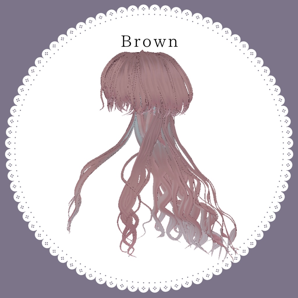 ロングウェーブウルフ【#Vroid】