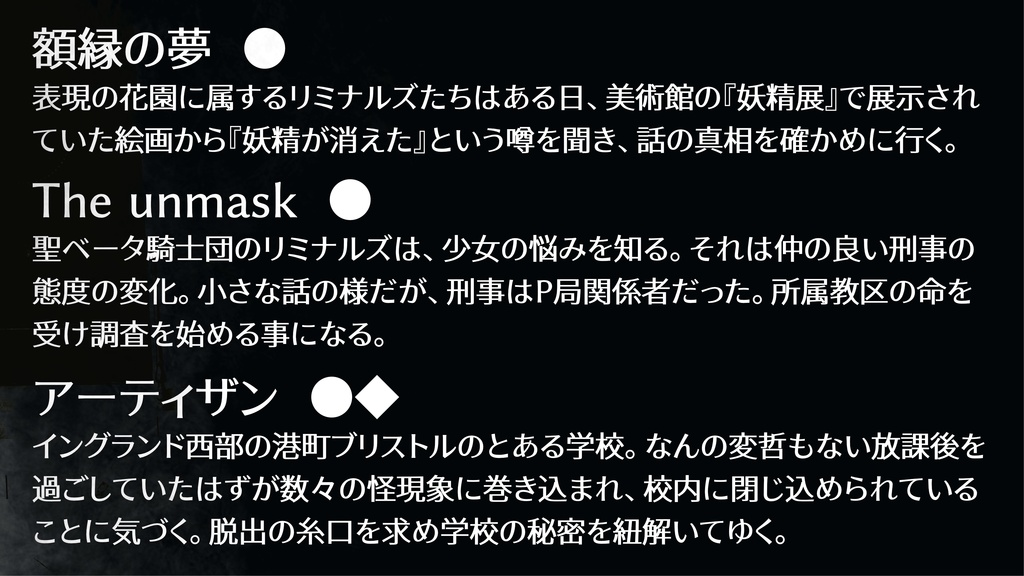 【Liminal】EP.1s クルーの第一話