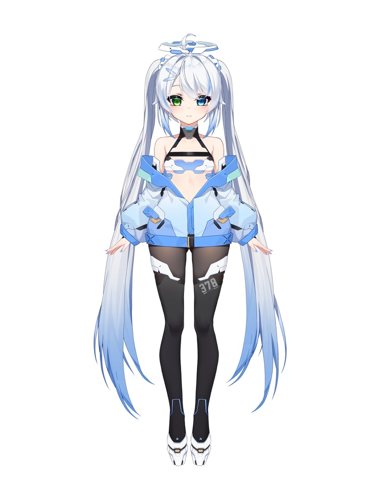 Live2Dモデル-code378量产型-配布-Please click the like button