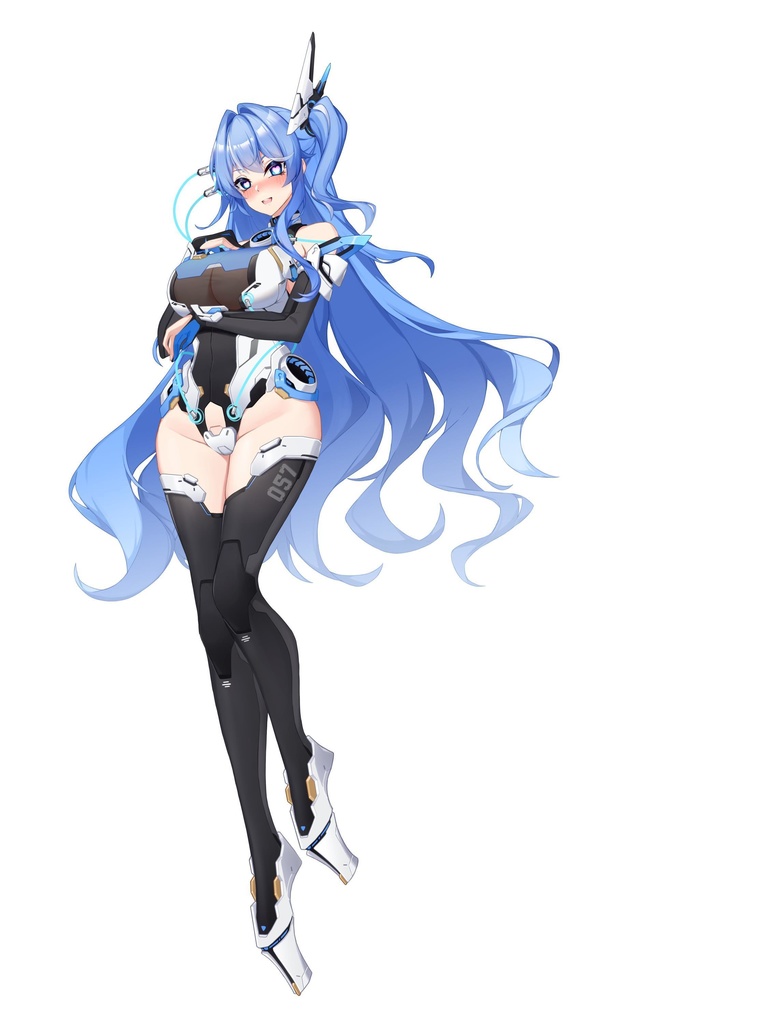 Live2Dモデル&PSD-code057-配布-Please click the like button