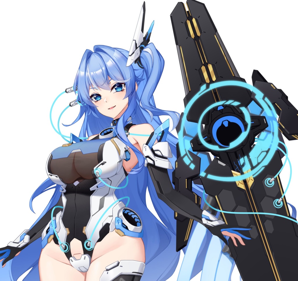 Live2Dモデル&PSD-code057-配布-Please click the like button