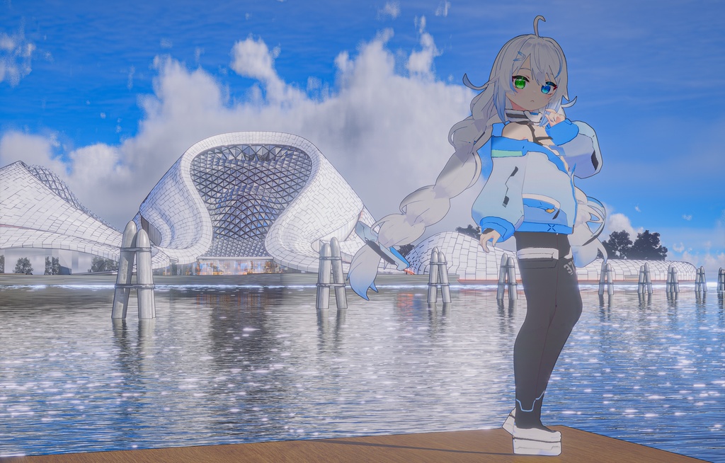 【3D-vroid】code378-V1-Please click the like button
