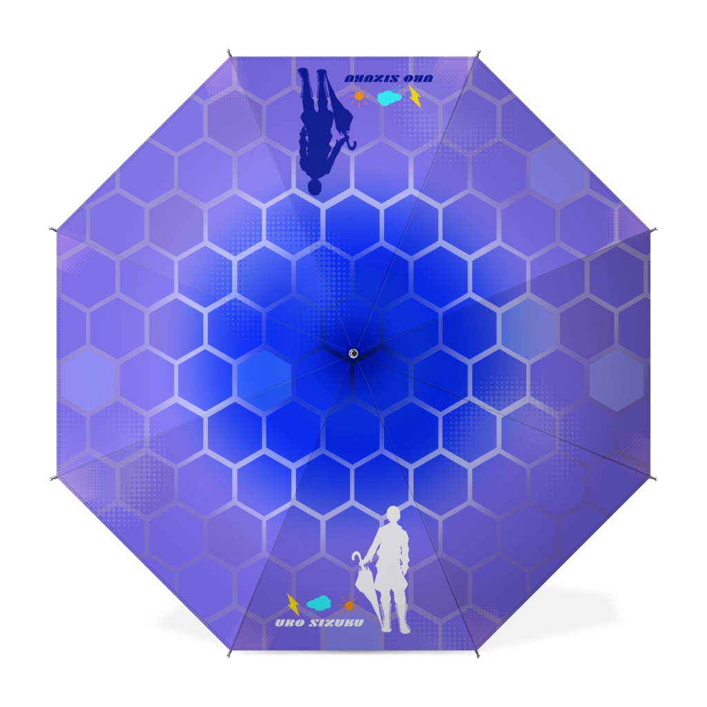 長傘　雨露雫モデル