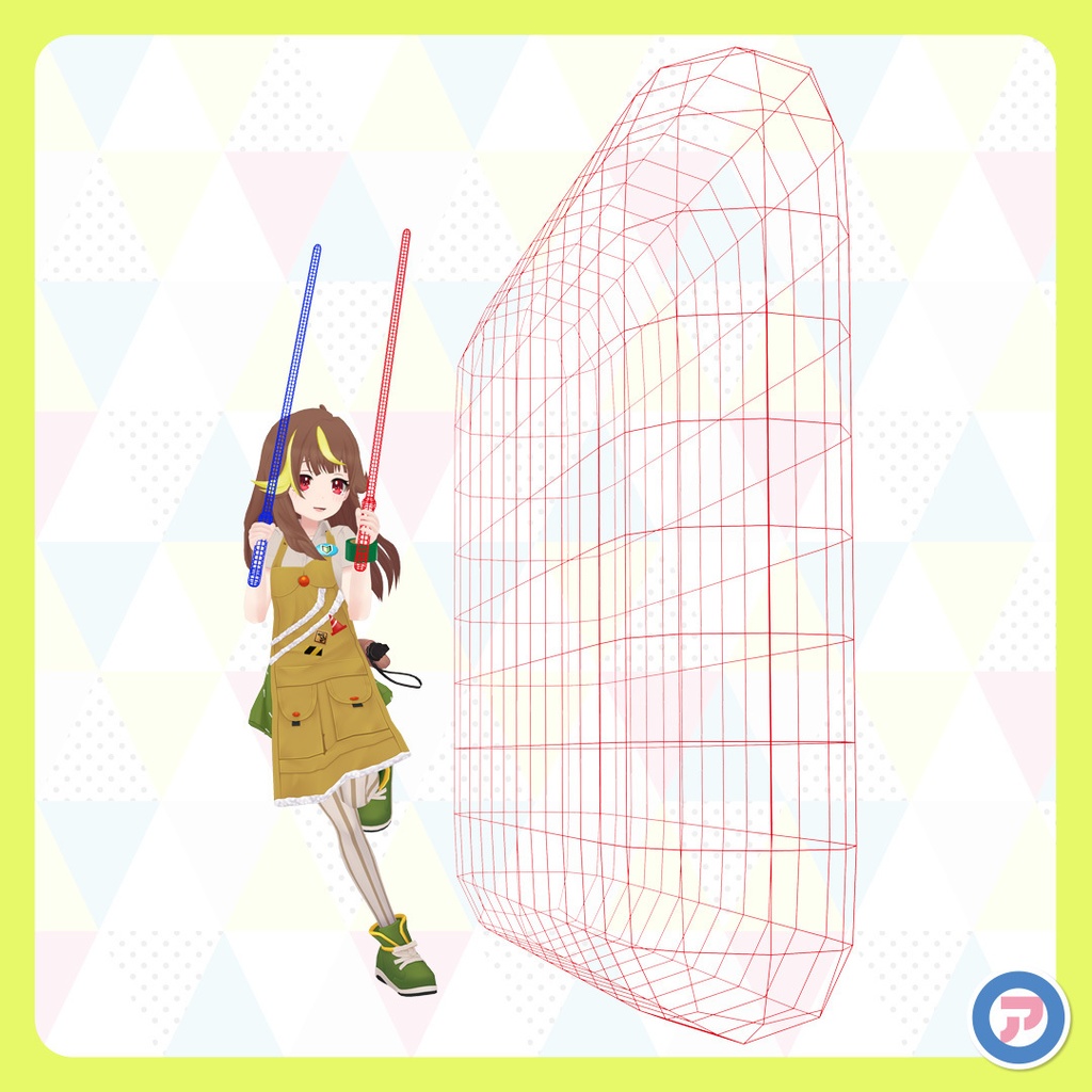 【終売】オリジナル3Dモデル『監督ちゃん』