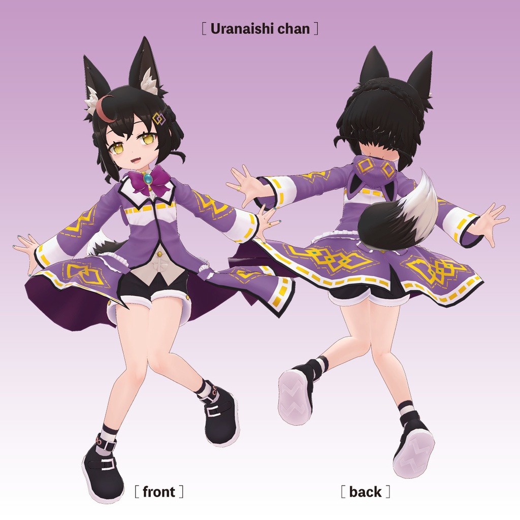 【終売】オリジナル3Dモデル『占い師ちゃん』