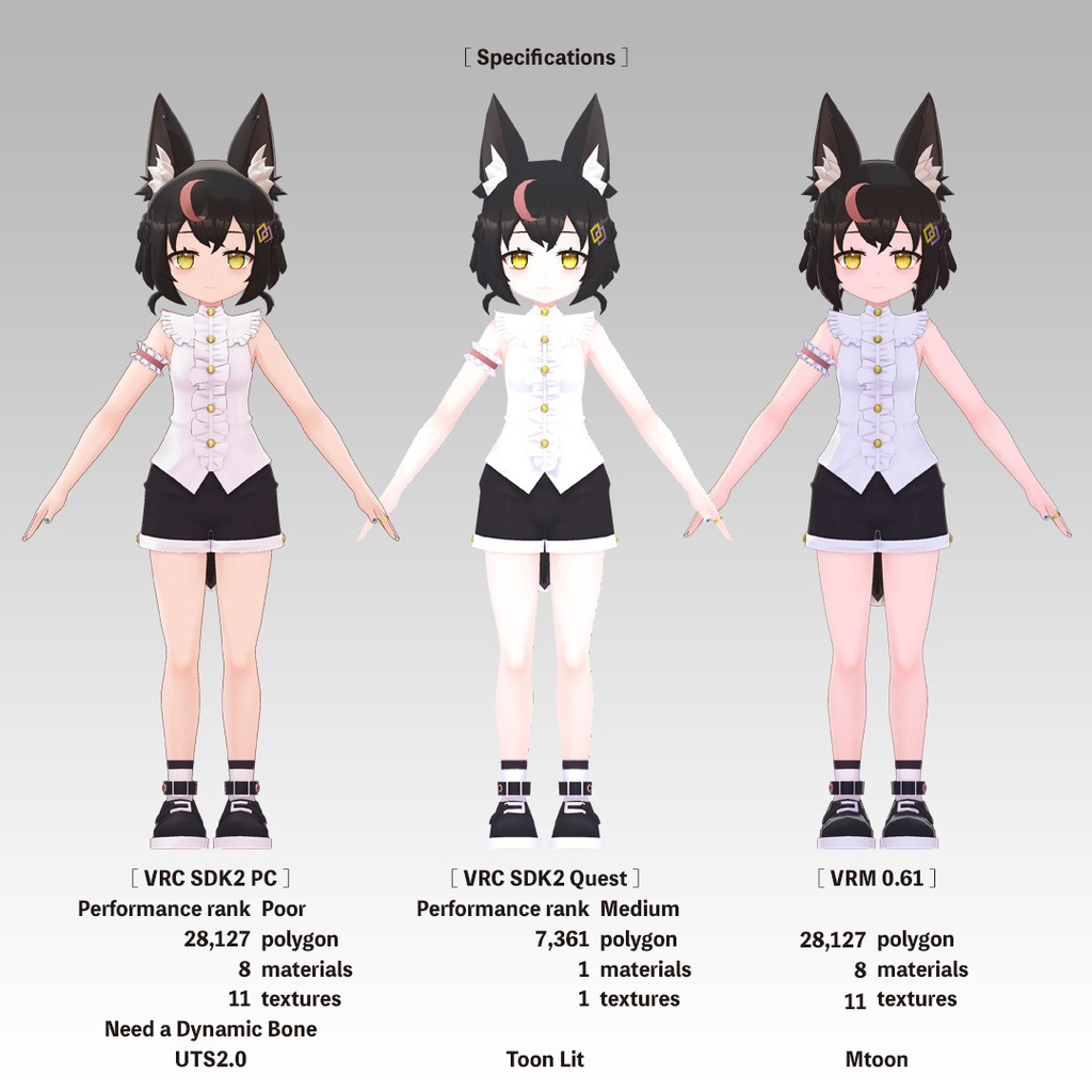 【終売】オリジナル3Dモデル『占い師ちゃん』