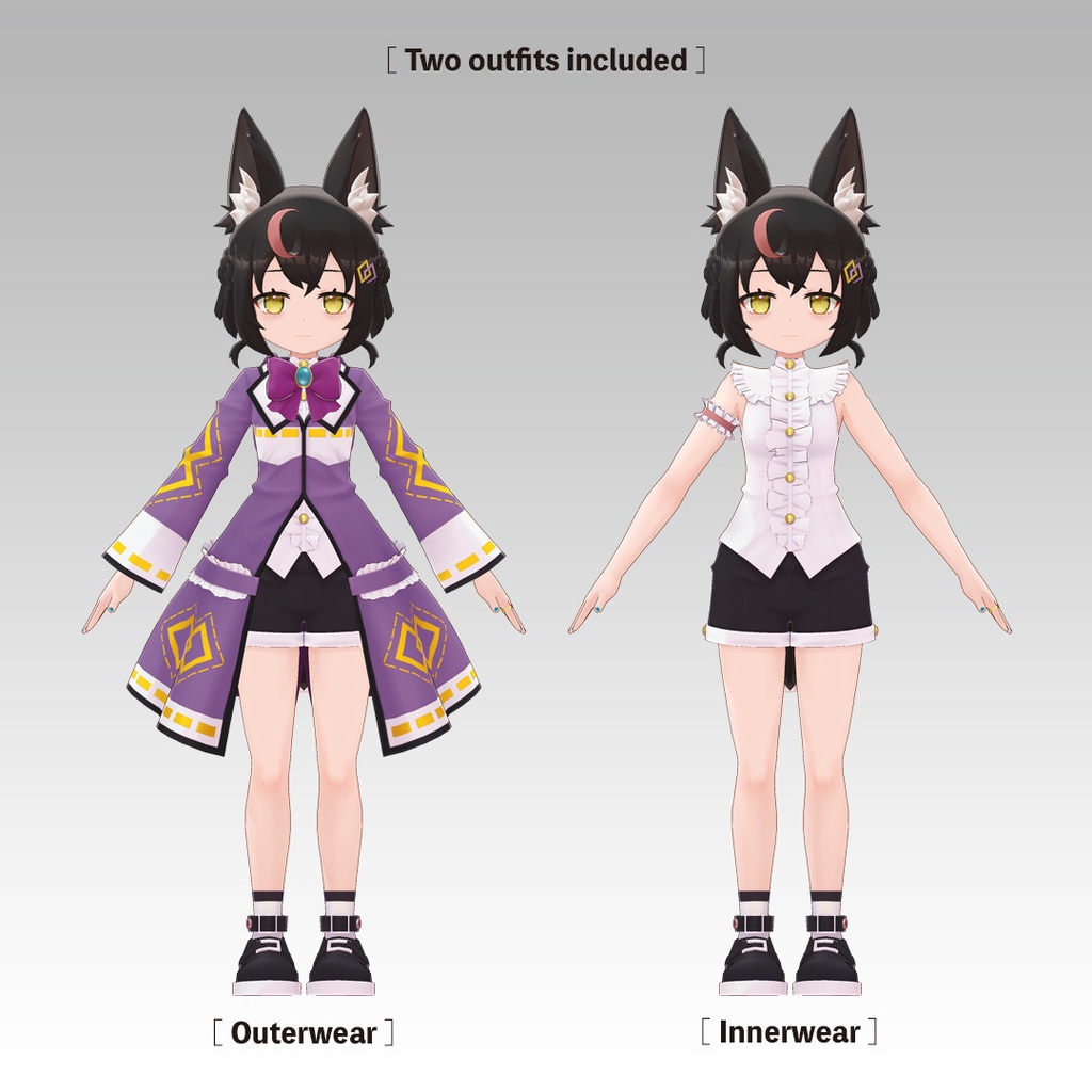 【終売】オリジナル3Dモデル『占い師ちゃん』