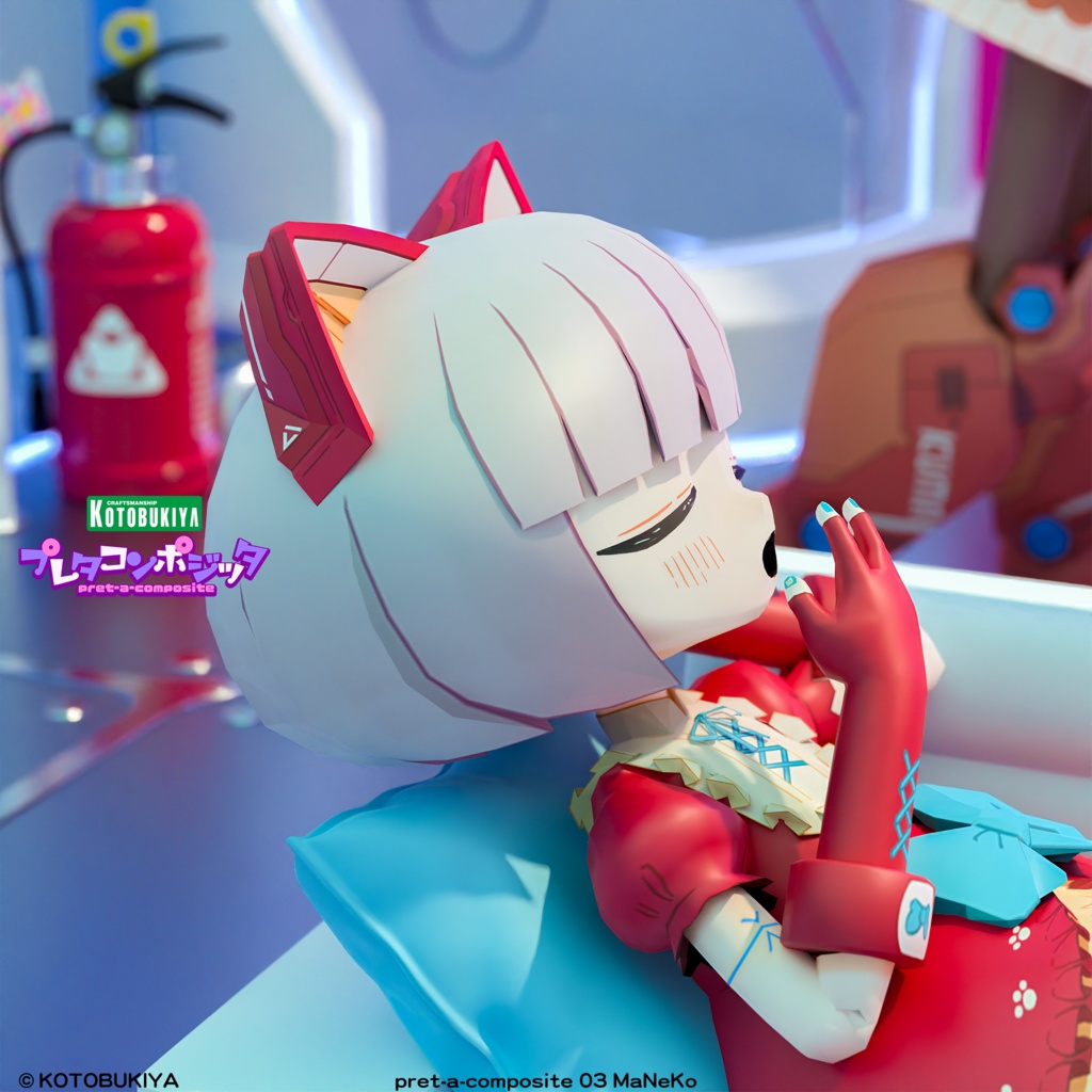 【オリジナル3Dモデル】 MaKuMa #プレタコンポジッタ