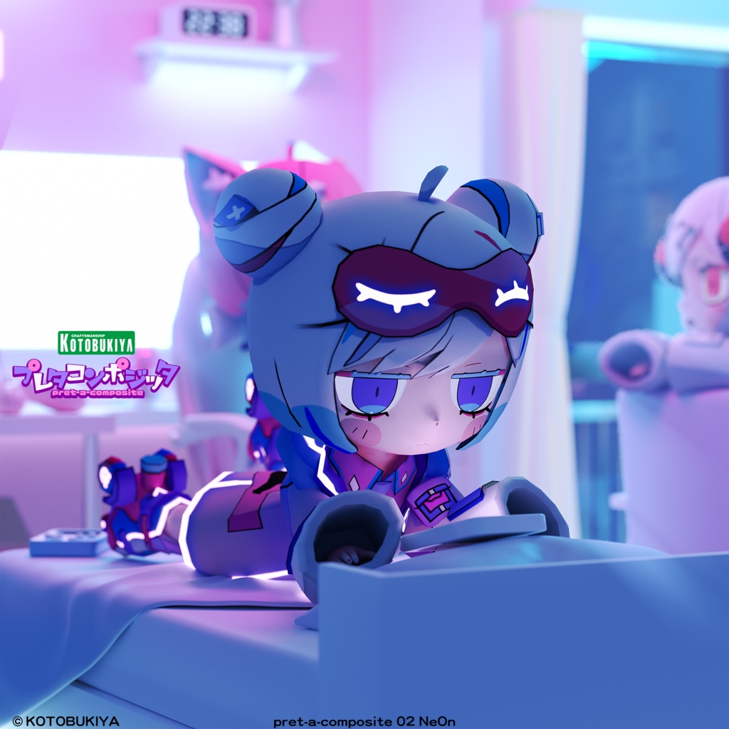 【オリジナル3Dモデル】 RaMuDa #プレタコンポジッタ