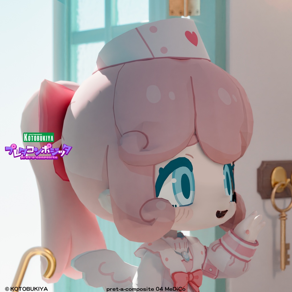 【オリジナル3Dモデル】 AnJu #プレタコンポジッタ