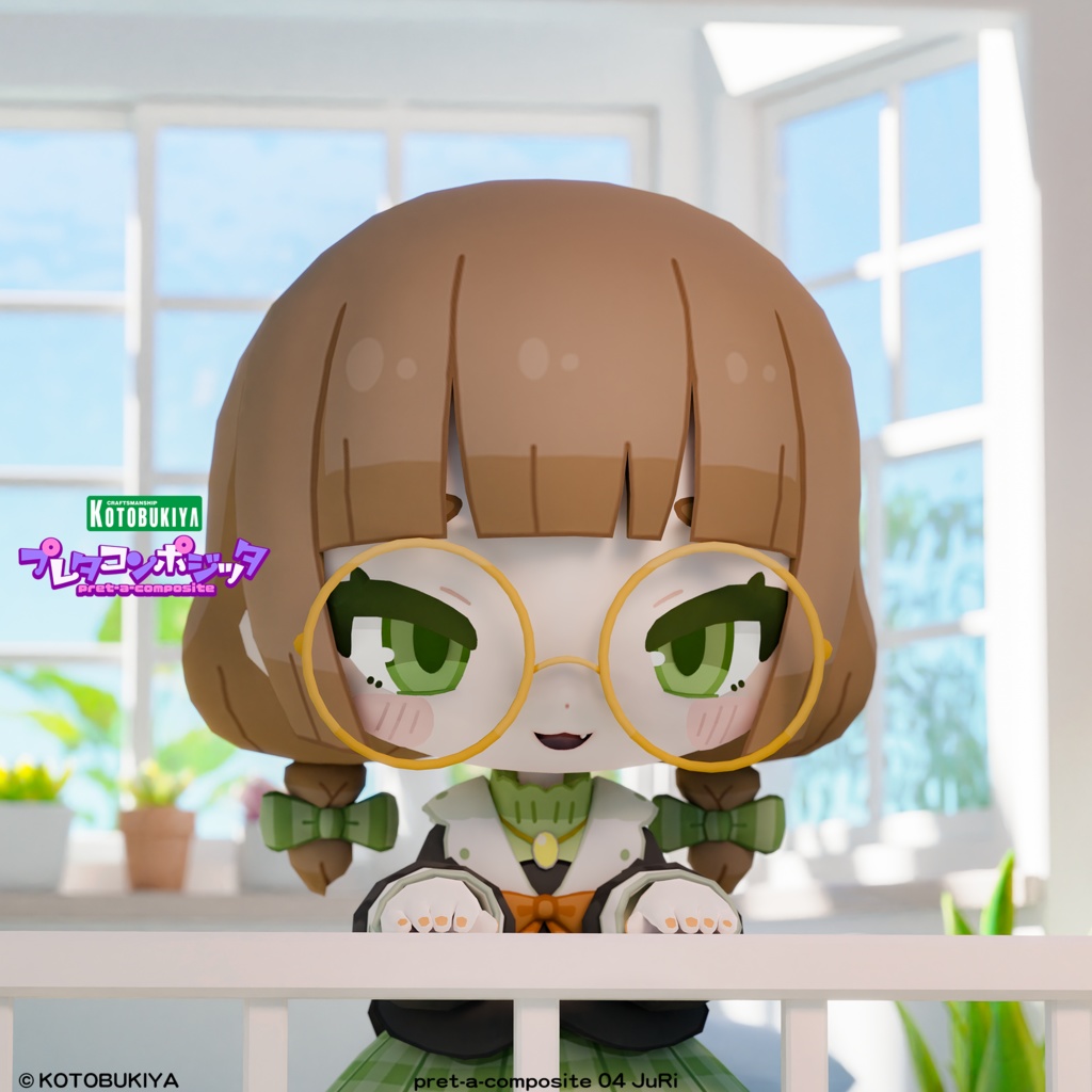 【オリジナル3Dモデル】 AnJu #プレタコンポジッタ