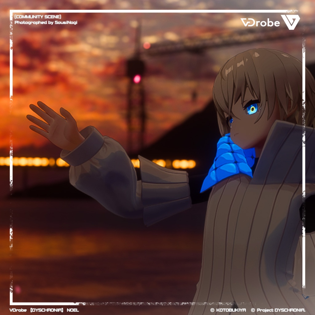 オリジナル3Dモデル VDrobe【ディスクロニア】ノエル