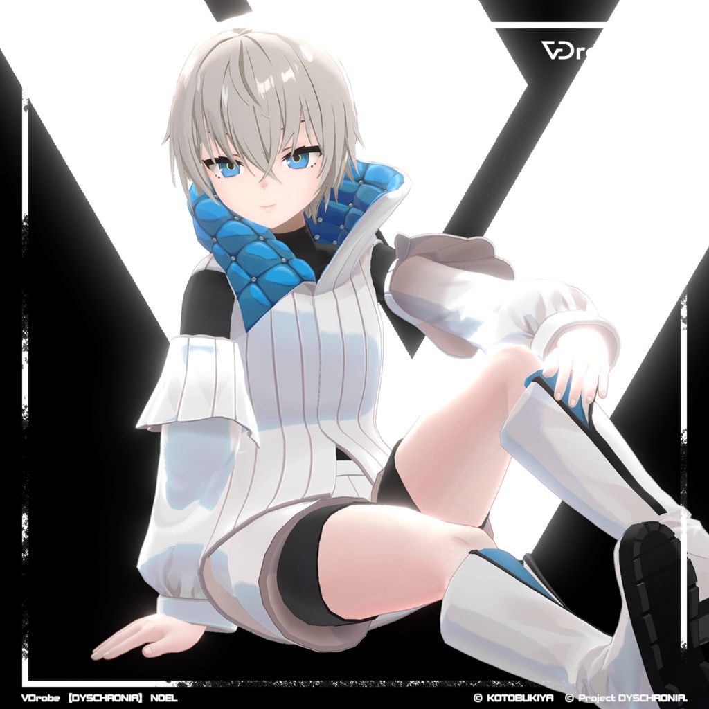 オリジナル3Dモデル VDrobe【ディスクロニア】ノエル
