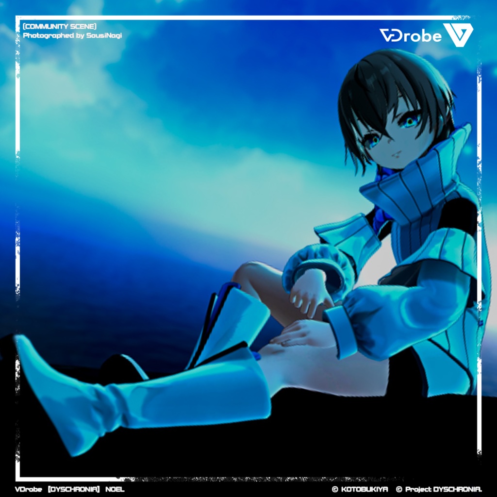 オリジナル3Dモデル VDrobe【ディスクロニア】ノエル