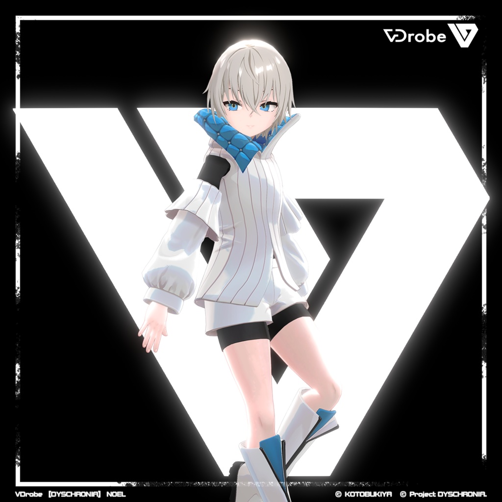オリジナル3Dモデル VDrobe【ディスクロニア】ノエル