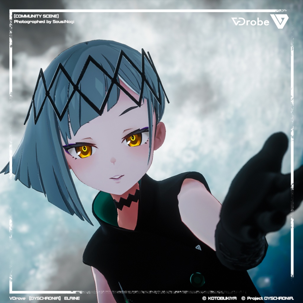 オリジナル3Dモデル VDrobe【ディスクロニア】エレイン