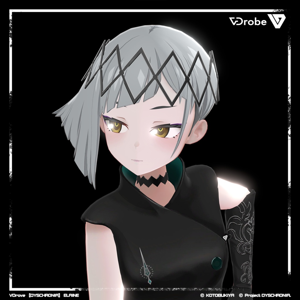 オリジナル3Dモデル VDrobe【ディスクロニア】エレイン