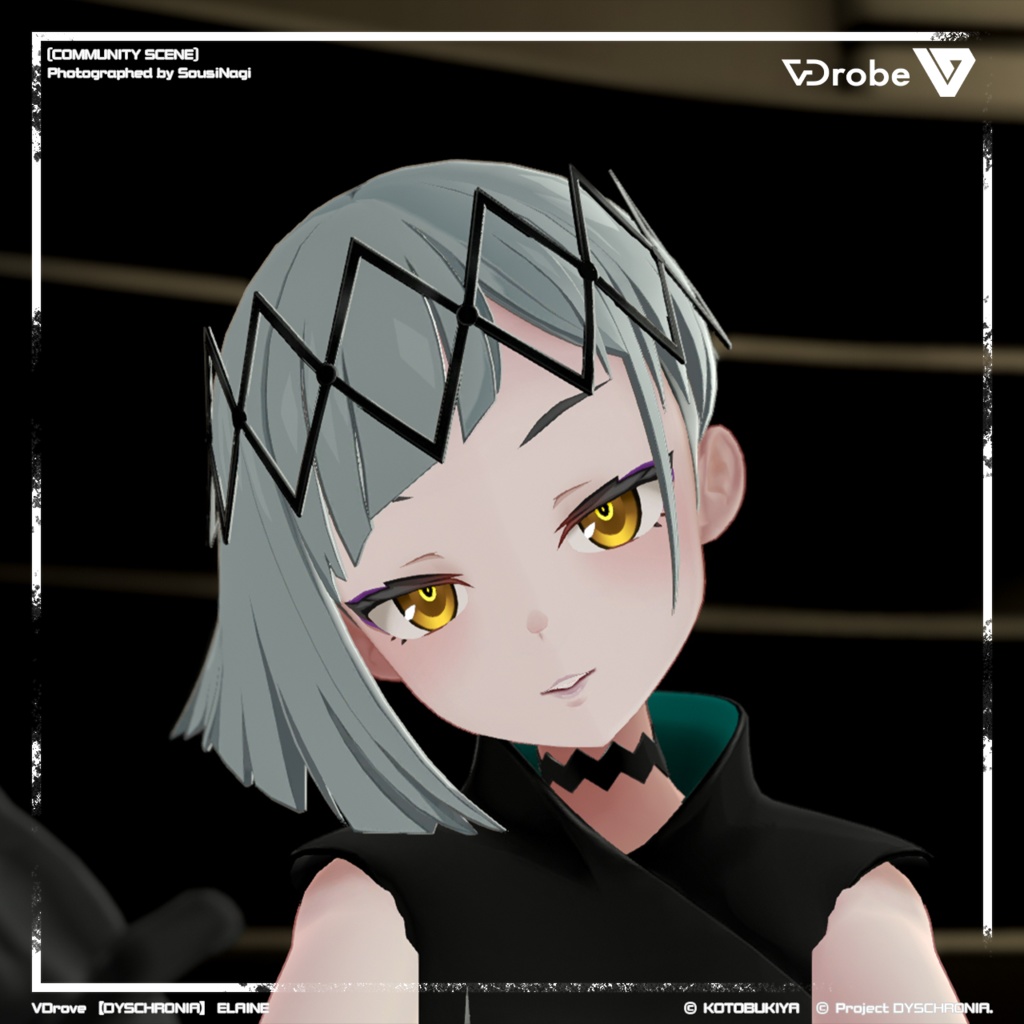 オリジナル3Dモデル VDrobe【ディスクロニア】エレイン