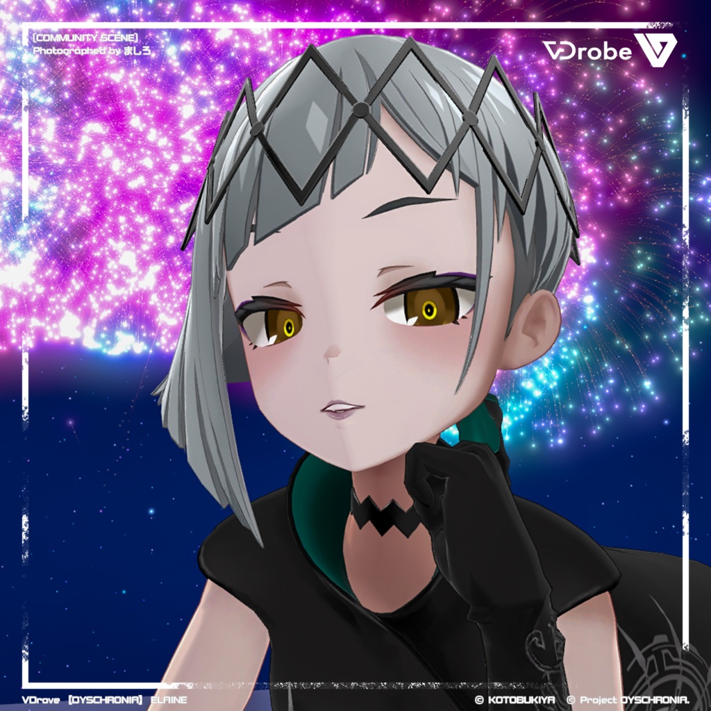 オリジナル3Dモデル VDrobe【ディスクロニア】エレイン