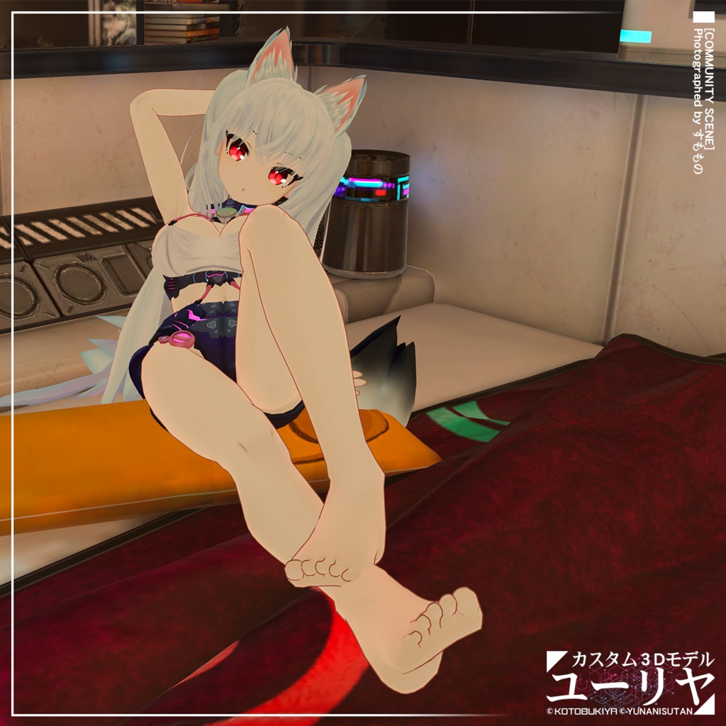 カスタム3Dモデル ユーリヤ
