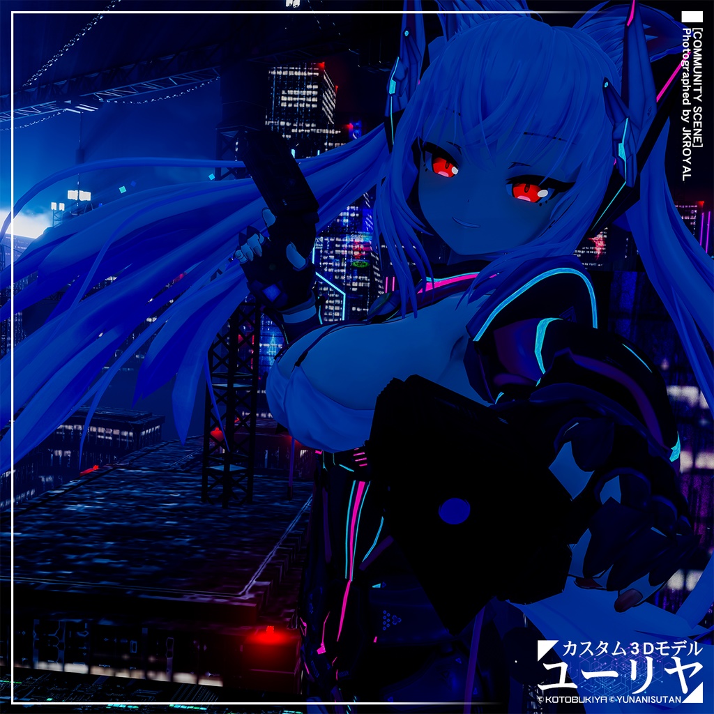 カスタム3Dモデル ユーリヤ