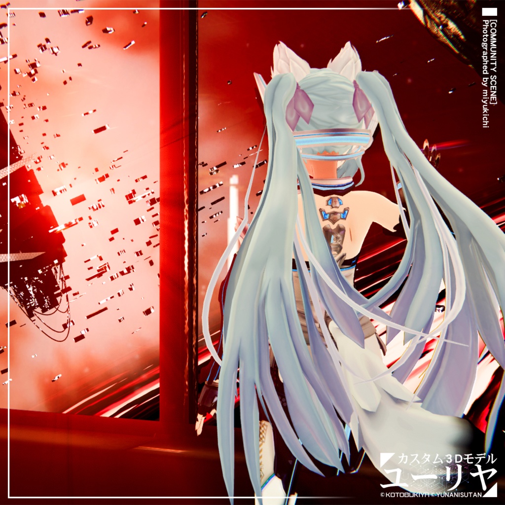 カスタム3Dモデル ユーリヤ