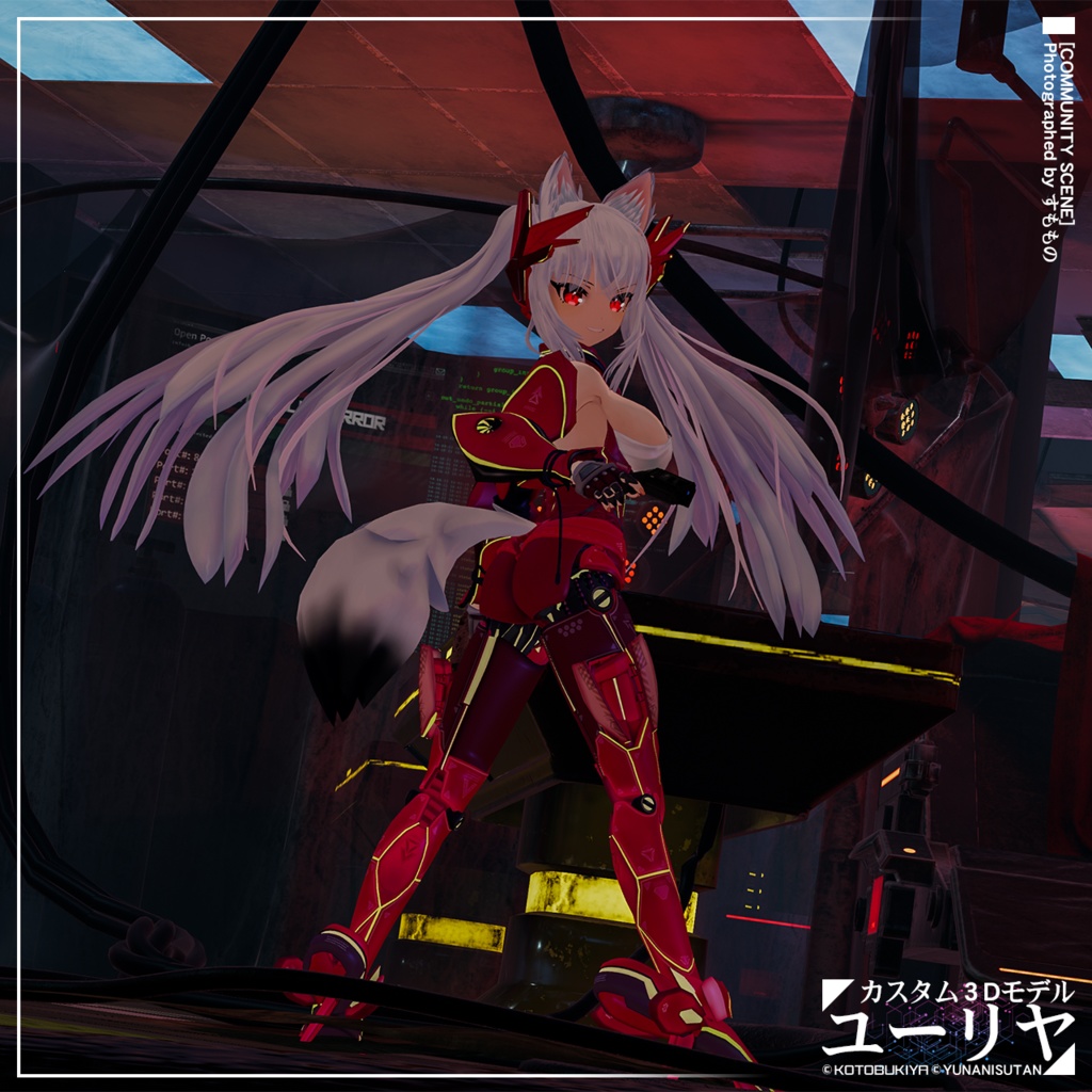 カスタム3Dモデル ユーリヤ