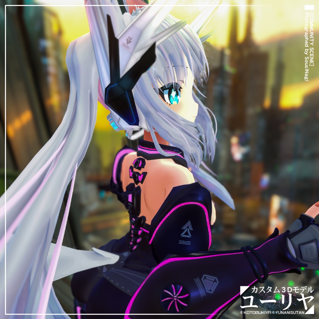 カスタム3Dモデル ユーリヤ