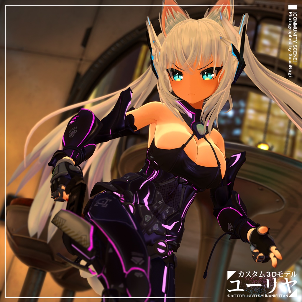 カスタム3Dモデル ユーリヤ