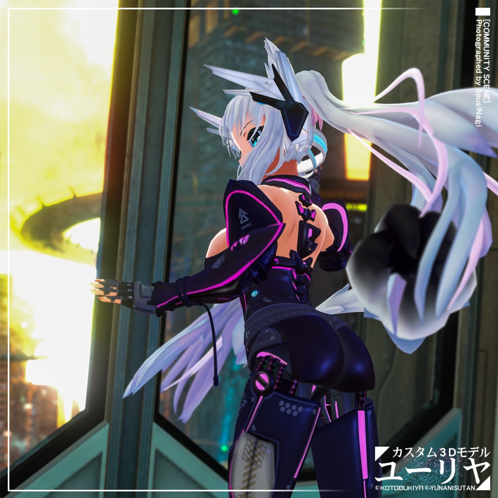 カスタム3Dモデル ユーリヤ