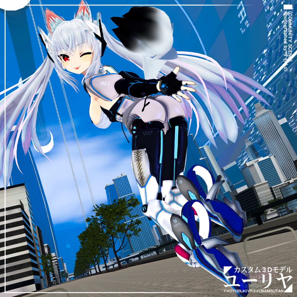 カスタム3Dモデル ユーリヤ