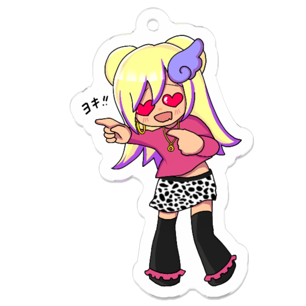 ぽめやまぺじこ アクリルキーホルダー 002