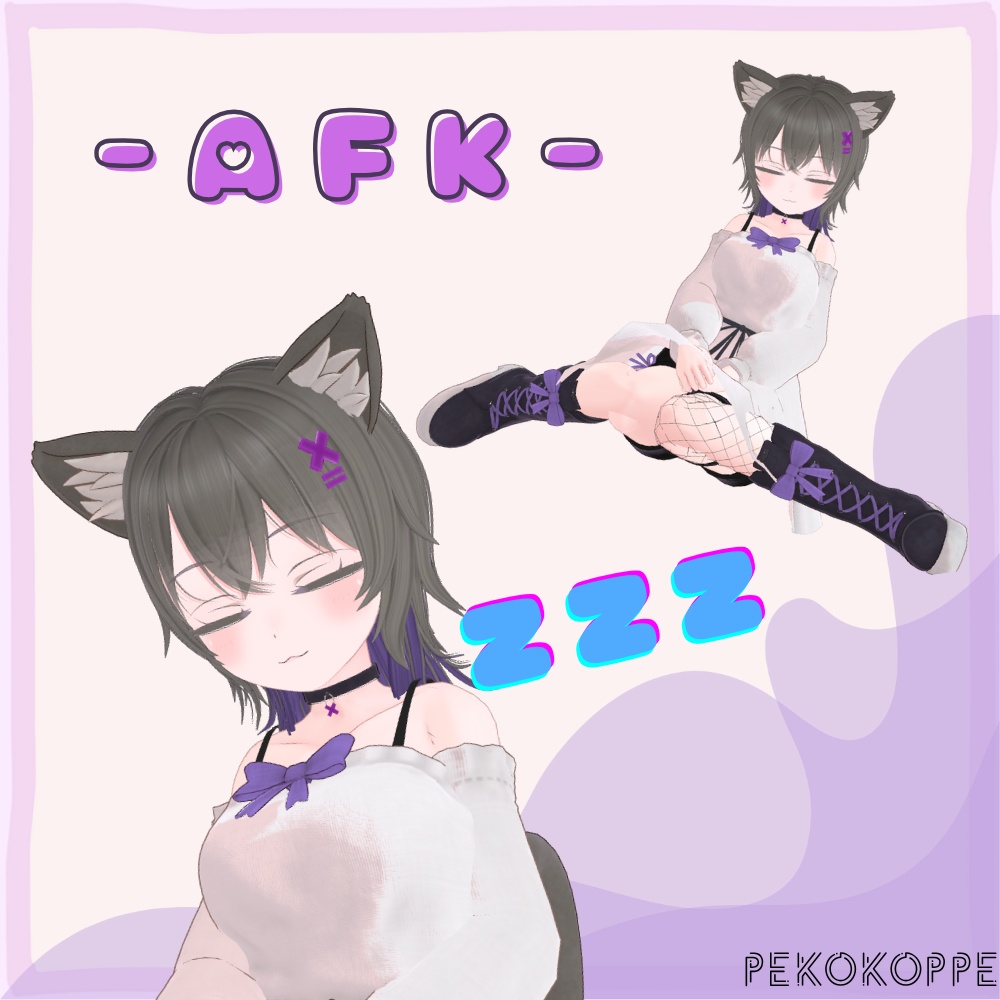 オリジナル3Dモデル【アイラ】