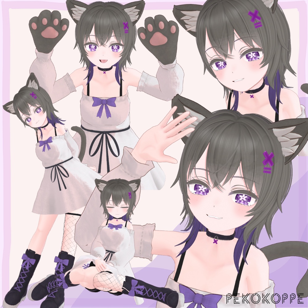 オリジナル3Dモデル【アイラ】