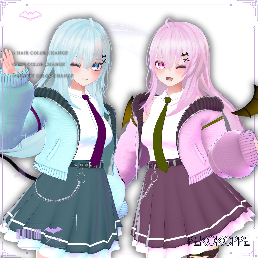 オリジナル3Dモデル【リリル】