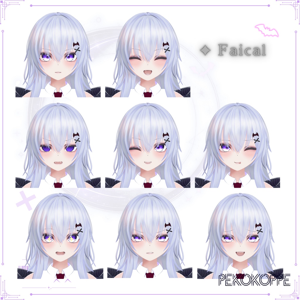 オリジナル3Dモデル【リリル】