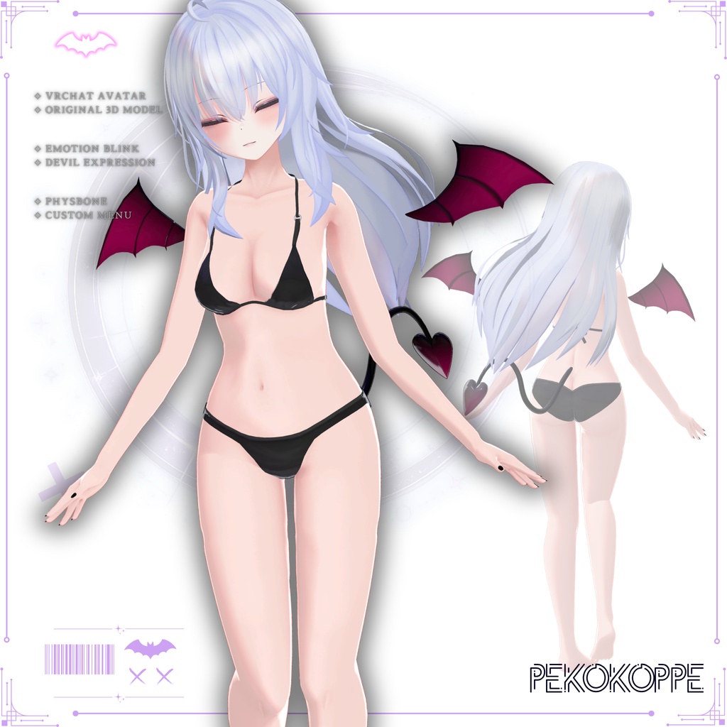 オリジナル3Dモデル【リリル】