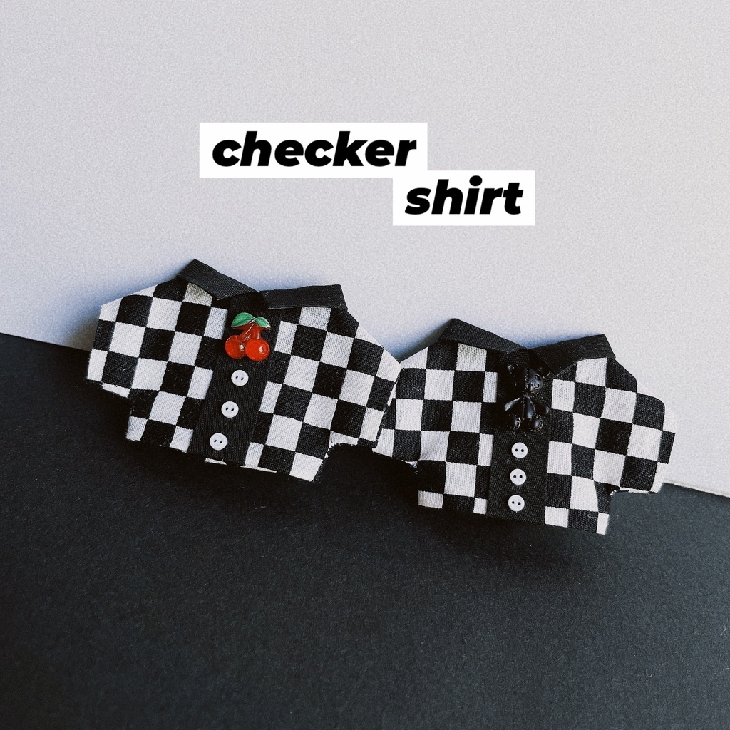 □チェッカーシャツ■