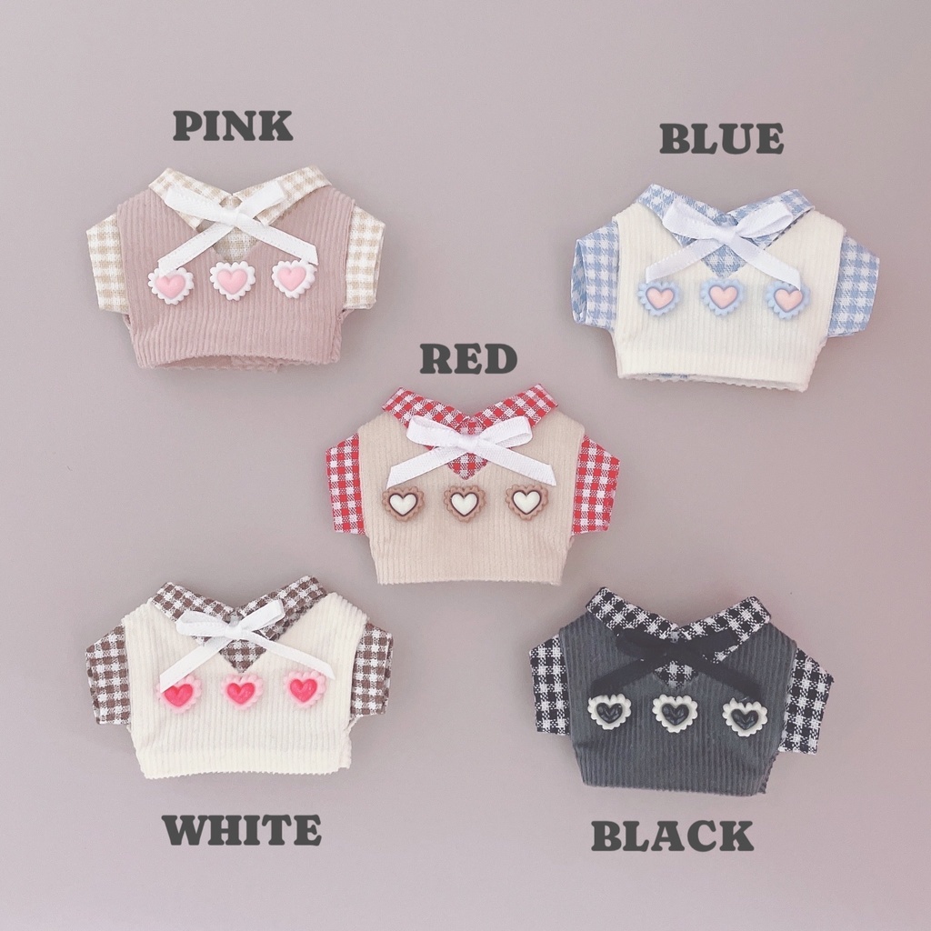 ♡HEART VEST&SHIRT♡