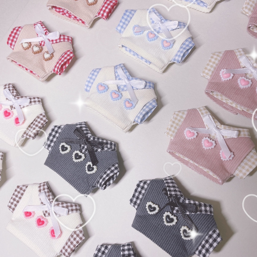 ♡HEART VEST&SHIRT♡