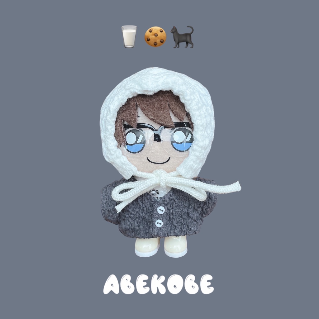 knit balaclava / knit cardigan🧶