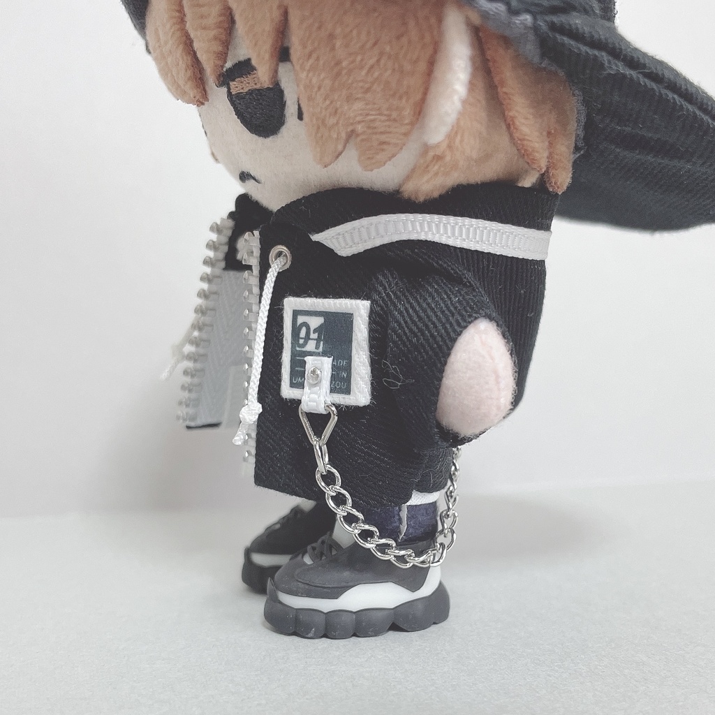 cyber punk hoodie jacket ⛓🖤🤍