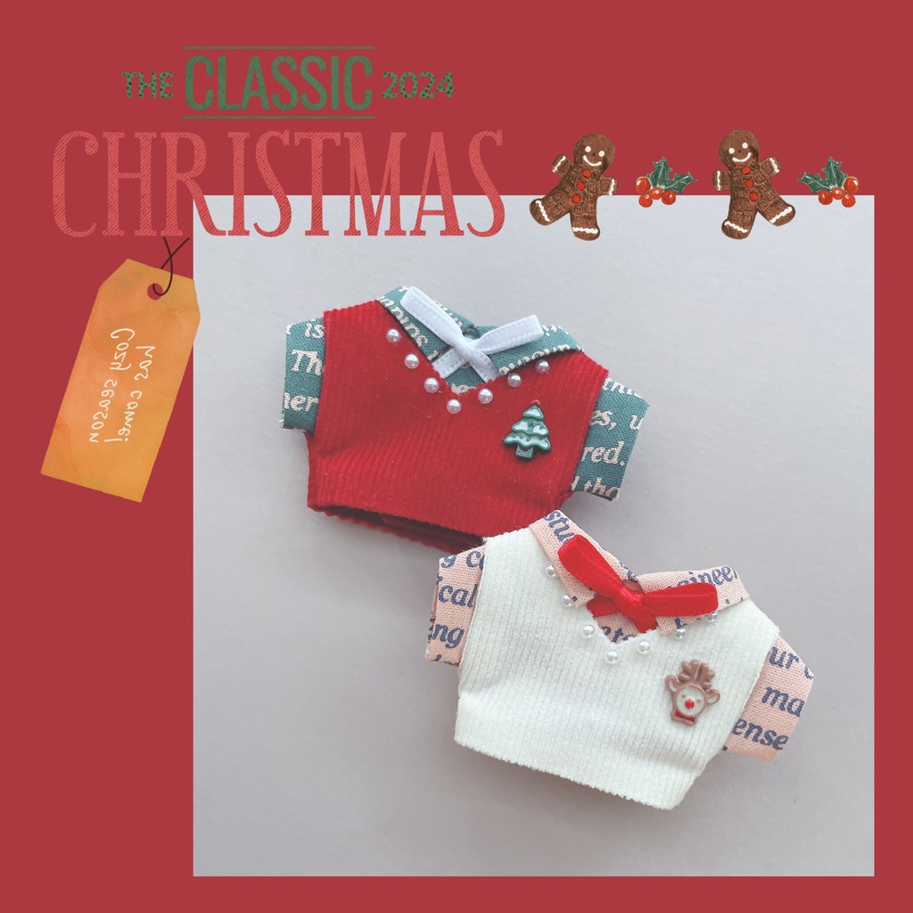 🎅🏻Merry Christmas vest&shirt🦌