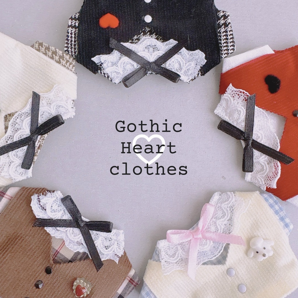 Gothic Heart clothes🥀