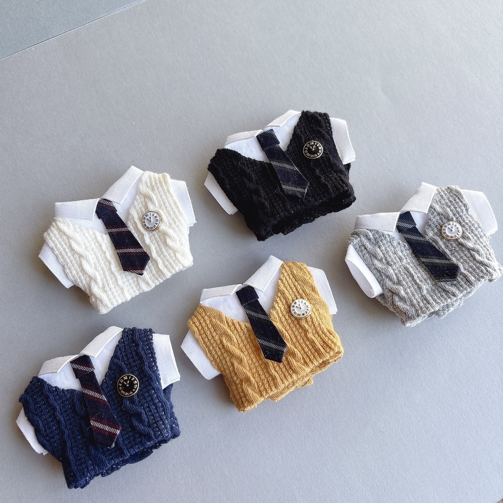 スクールニットベスト&シャツ