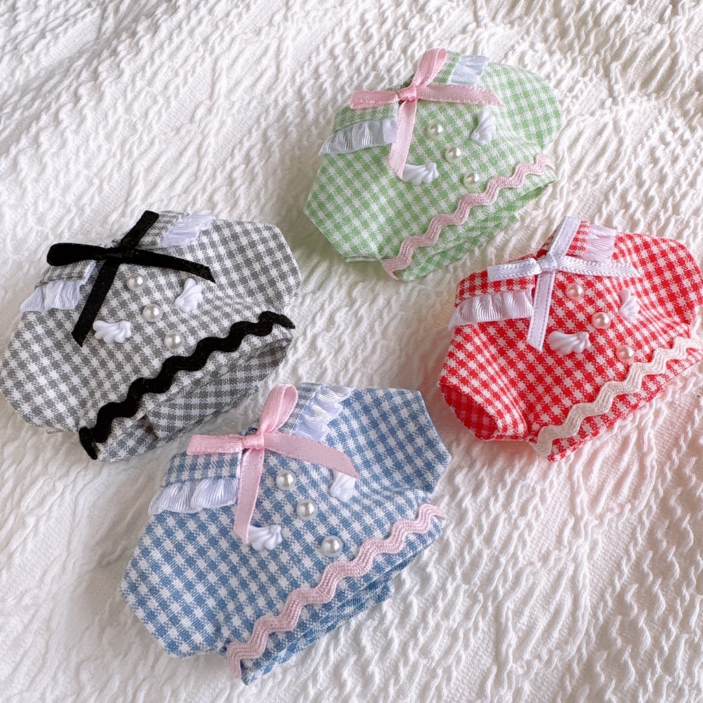 ギンガム エンジェルシャツ໒꒱· ゚