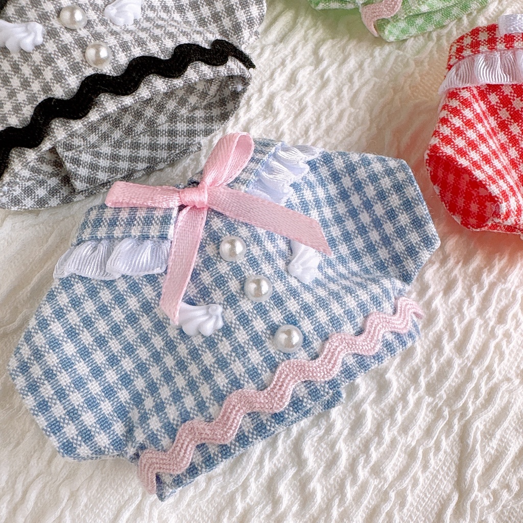 ギンガム エンジェルシャツ໒꒱· ゚